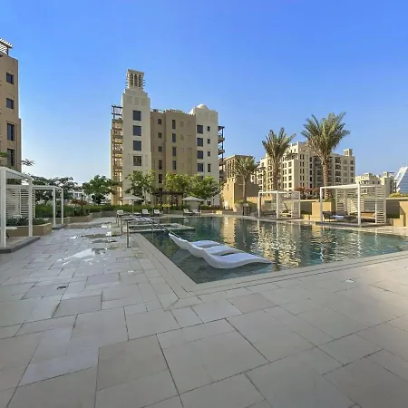 شقة Silkhaus Newly Furnished 1Bdr Next To Burj Al Arab دبي المظهر الخارجي الصورة